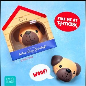 NWT When Stress Gets Ruff! Stress Ball Emily Dumas